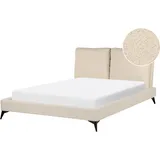 Beliani Melle 140 x 200 cm Beige