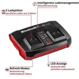Einhell Power X-Twincharger Ladegerät 18 V