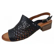 2GO FASHION 8286-801 Damen Schwarz 37