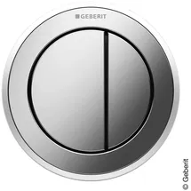 Geberit Typ 10 Drückerplatte Silber matt