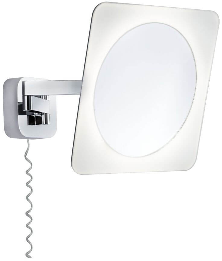 Paulmann WallCeiling Bela Kosmetikspiegel | Schminkspiegel mit Licht | Spiegellampe für Badezimmer
