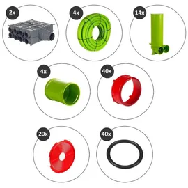 WOLF-Garten CWL Rohbau Schlauch 200 m 75 mm antistatisch/antibakteriell