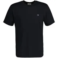 GANT Reg Shield Kurzarm-T-Shirt Black 2XL