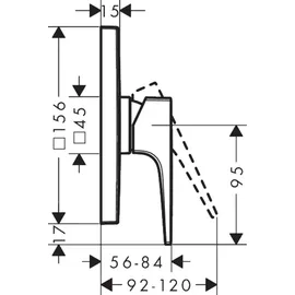 Hansgrohe Metropol Chrom