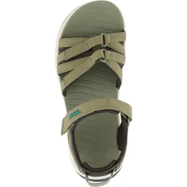 Teva Tirra Sport Damen Dunkelgrün 42