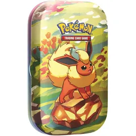 Pokémon Mini-Tin-Box Karmesin & Purpur - Prismatische Entwicklungen