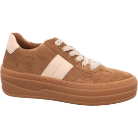 Gabor Damen Plateau-Sneaker Braun 38