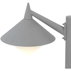 WOFI Außen Steh Stand Lampe (379401500500) grau