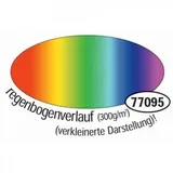 Folia Regenbogenfotokarton 300g/m2, 50x70cm, 10 Bogen, sortiert