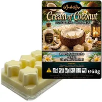 WonderWax Duftwachs WonderWax® Duftwachs 6 Sterne, (Cream of Coconut), Duftrichtung: Cream of Coconut