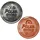 Mambocat Pizzateller Ø31 cm rot/schwarz 2er Set