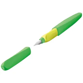 Pelikan Twist Füllhalter RH/LH M (mittel) Neon Grün