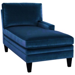 JVmoebel Chaiselongue Chaiselongue Lounge Möbel Neu Wohnzimmer Modern Design, Made in Europe blau