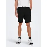Only & Sons Shorts Schwarz S