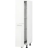 kochstation Apothekerschrank KS-Scafa 30 x 56 x 150 cm Weiß