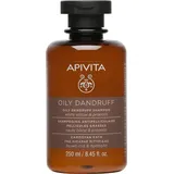 Apivita Oily Dandruff Shampoo Reinigungsshampoo gegen Schuppen 250 ml