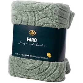 Gözze Faro Kuscheldecke 150 x 200 cm Salbei