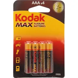 Kodak Alkaline Max LR03 AAA BL4