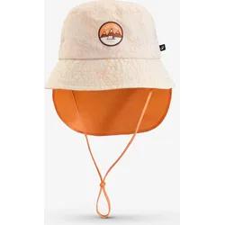 Sonnenhut Kinder Wandern - MH500 beige beige|aprikosenorange XS 50-53cm