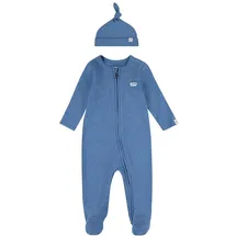 Levi's Levi ́s ® Kids Footed Coverall Langarm-set - Atlantic Heather - 6 Monate