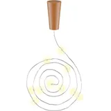 goobay LED-Flaschen-Lichterkette 1 m Transparent