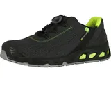 Sicherheitshalbschuhe S3 "LUX" BOA® ESD GREENfit - 46 - grau