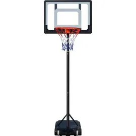Prosport Basketballkorb Kinder Schwarz 160 -210 cm