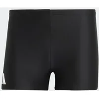 Adidas Solid Boxer-Badehose Black / White M/L