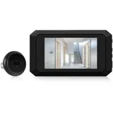 3,97-zoll-türspion, 2-mp-lcd-digitalkamera, 1080p-infrarot-farbmonitor Mit 120-grad-sichtfeld, Integrierter 1400-mah-akku, Wiederaufladbar Über Typ-c