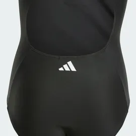 adidas 3-Streifen Kids Badeanzug Black / White 128    