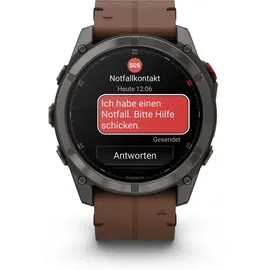Garmin fenix 8 Pro AMOLED 51 mm Graphit/Titan Carbongrau