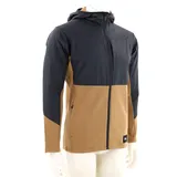 Mons Royale Offgrid Merino Fleece Wind Jacket - toffee M