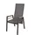 Garden Pleasure MATERA Gartenstuhl 56,5 x 65 x 110 cm grau 1 St.