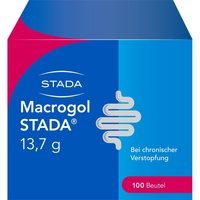Macrogol STADA - Arzneimittel bei chronischer Verstopfung - gut verträgliches Abführmittel - für Erwachsene und Kinder ab 12 Jahren - 1 x 100 Beutel