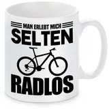 Herzbotschaft Kaffeetasse 0,3 l Weiß