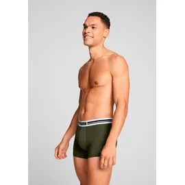 Puma EVERYDAY PLACED LOGO Herren Unterhose, grün - XL