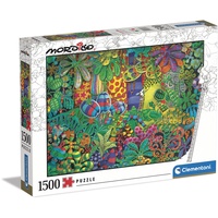 CLEMENTONI 31657 Puzzle 1500 Teile Für Erwachsene Und Kinder 10 Jahren, Geschicklichkeitsspiel Für Die Ganze Familie, Mehrfarbig