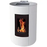 Pelletofen Aurelia  (11,4 kW, Raumheizvermögen: 320 m3, 0,73 kg/h - 2,5 kg/h, Farbe Verkleidung: Weiß)