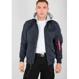 Alpha Industries MA-1 TT Hood rep. blue S