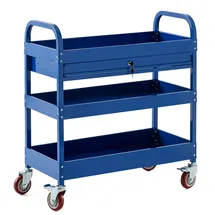 Tech-Craft Werkzeugwagen Stahl 80x41x78 cm blau