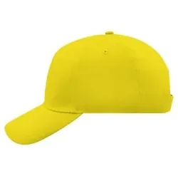 5 Panel Cap ungebürstet MB6117, sonnen-gelb, Einheitsgröße - sonnen-gelb