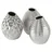 Boltze Vase Celly silber