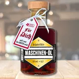 Apothekerflasche Maschinenöl - 0,2L 33% Kräuterlikör | Humorapotheke Spaß