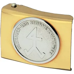 FHB Koppelschloss Steinmetz / Bildhauer ARVED, gold - Gelb