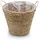 Spetebo Seegras Pflanzkorb 27 x 24 cm Natur