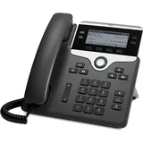 Cisco IP Phone 7841 WITH, Telefon, Silber, Schwarz