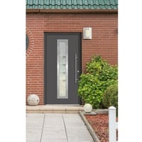 Splendoor Haustür Thermodoor PLUS SP80A  (110 x 210 cm, DIN Anschlag: Rechts, Anthrazitgrau Feinstruktur)