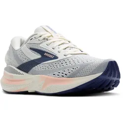 Brooks Adrenaline GTS 24 - Damen Laufschuh - Narrow (2A) - Grey/Blue Ribbon/Peach - 39