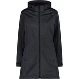 CMP Woman Coat Fix Hood titanio mel-nero (11TP) 34