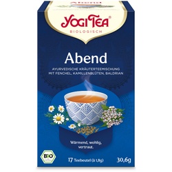 Yogi Tea® Abend, Bio Kräutertee Filterbeutel 17x1,8 g 17x1,8 g Filterbeutel